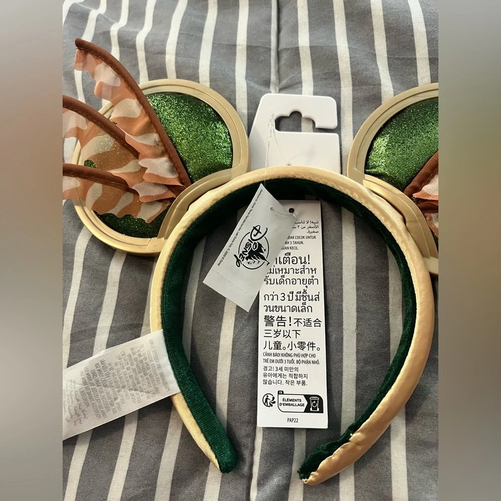 Disney Namor Mouse Ears-Black Panther 2, Wakanda Forever, OS, Green Gold NWT